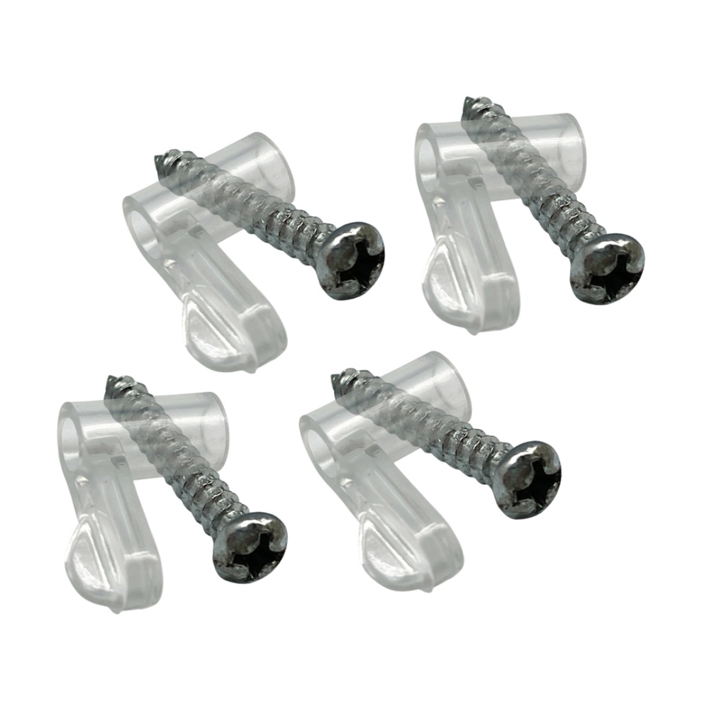 CLIPS DE SCREEN PLAST.ALTO