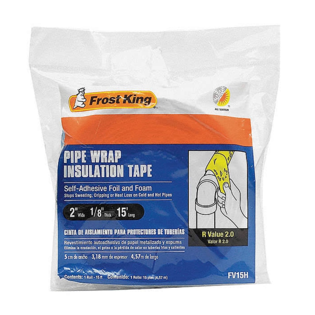Frost King 15 Ft. L Foam Tape Insulation