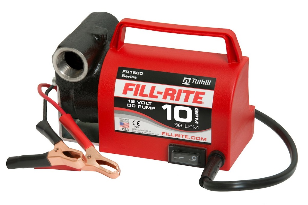 [7406135] Fill-Rite Cast Iron Portable Fuel Pump 10 Gpm