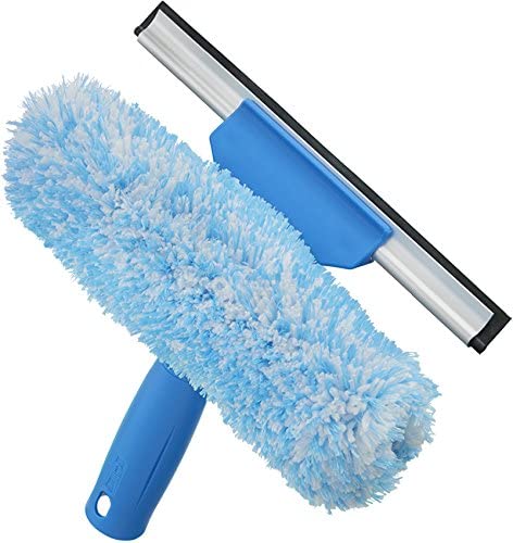Unger 6 in. Plastic Window Squeegee/Scrubber