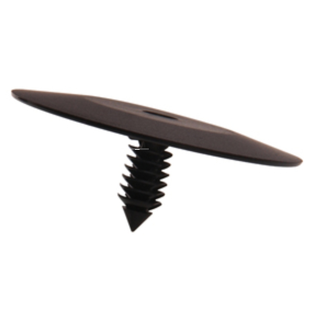 The Hillman Group 58446 Plastic Shield Clip, 3/4-Inch, Black, 20-Pack