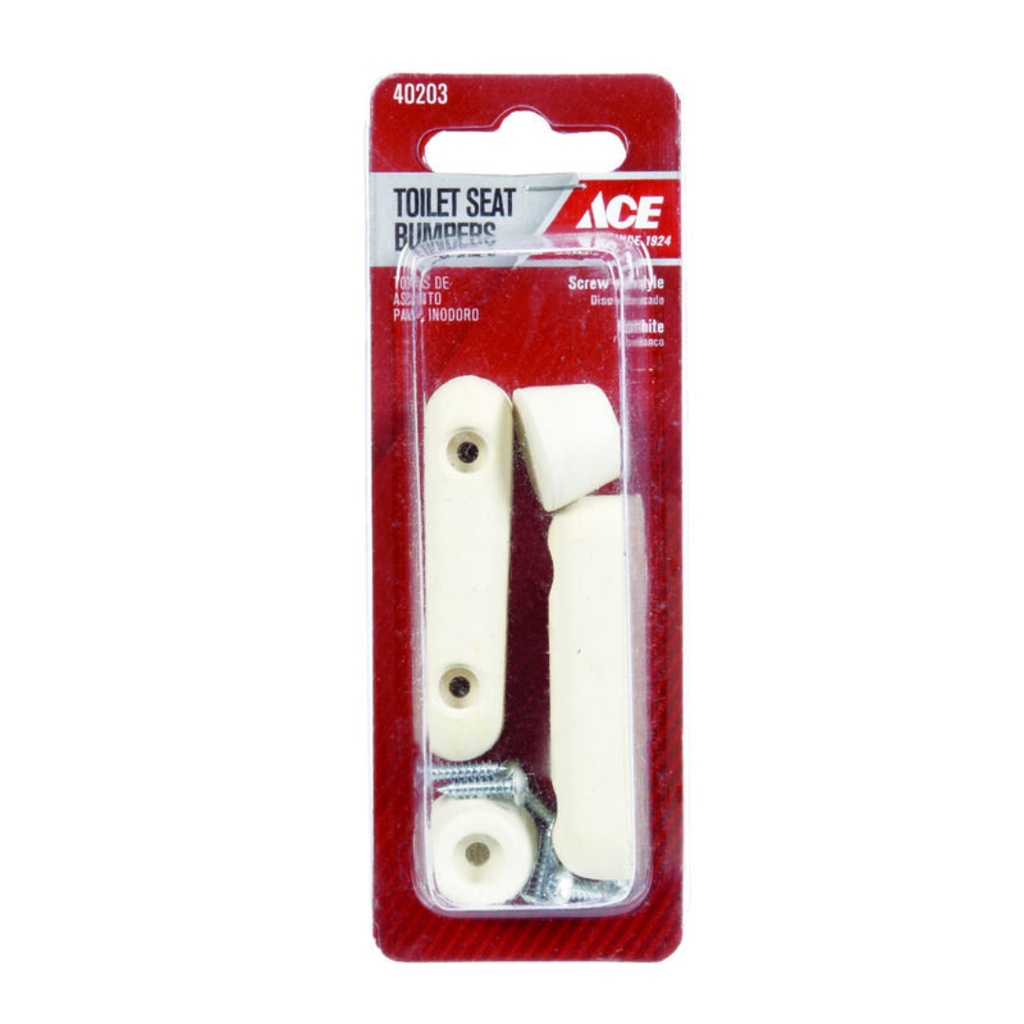 Ace Toilet Seat Bumpers Plastic
