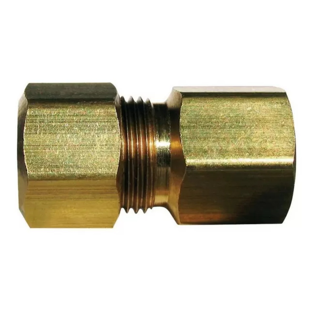 [440004000] JMF Company 3/8 in. Compression X 3/8 in. D FPT Brass Adapter