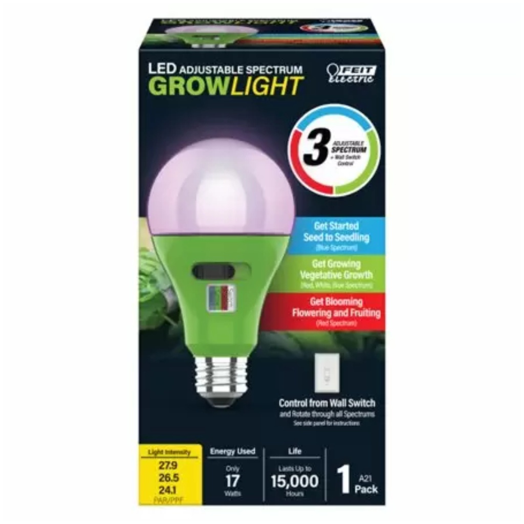 LED GRWLT A21 ES6 17W CL
