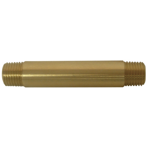 Anderson Metals 1/4 in. MPT in. X 1/4 in. D MPT Red Brass Nipple 3 in. L