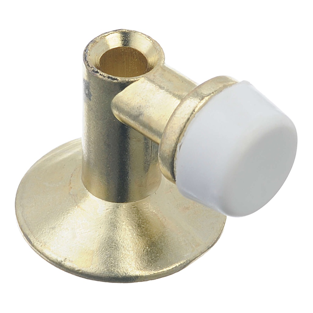 [5294764] 1-1/4 X 1  BRIGHT BRASS FLOOR MOUNT DOOR STOP ACE Door Stop 5294764 Brass