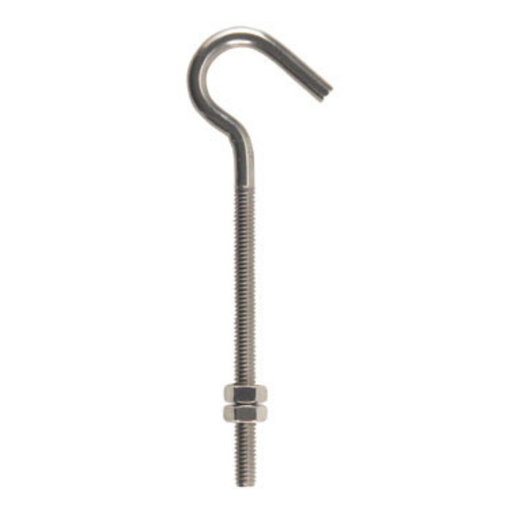 HOOK CLOTHSLN5/16X6"SS