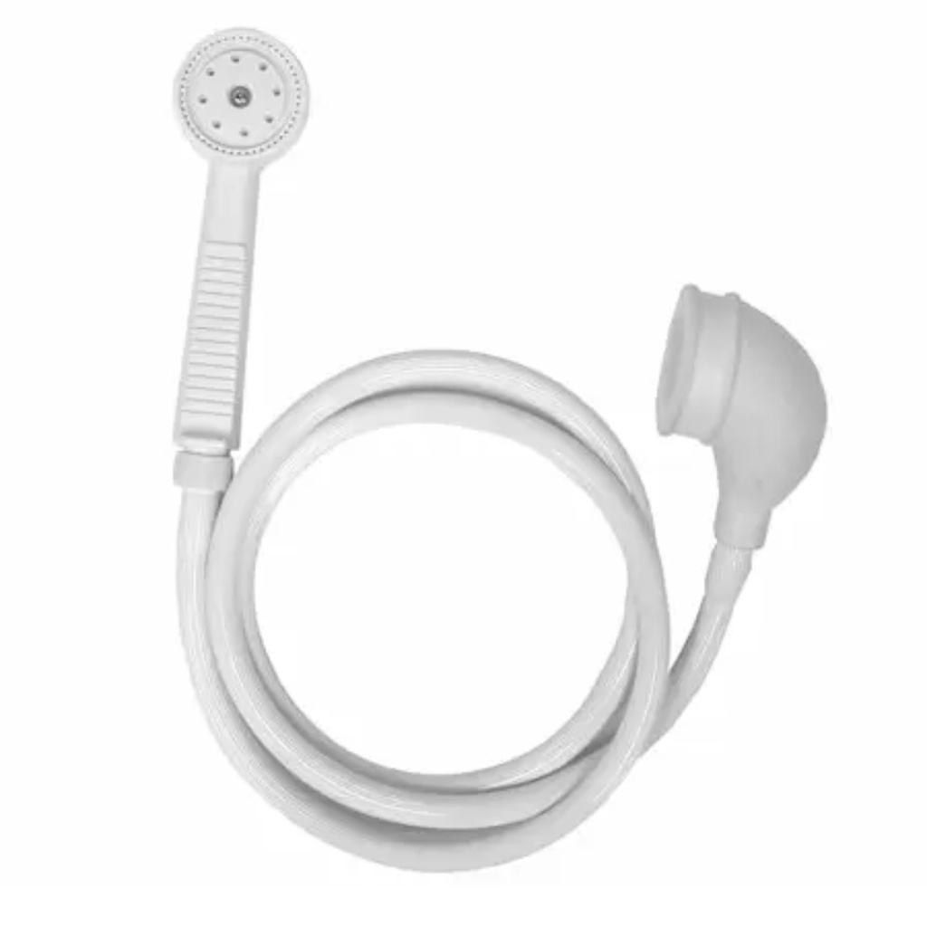 [4401113] Danco White Plastic 1 Settings Handheld Showerhead 2.2 Gpm