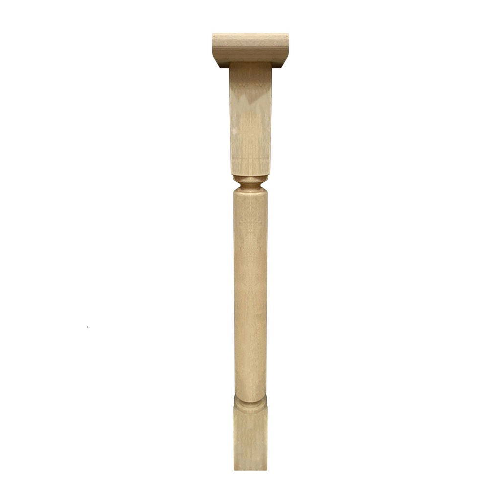 BALAUSTRE C/ROSA 3 1/2X3 1/2X48