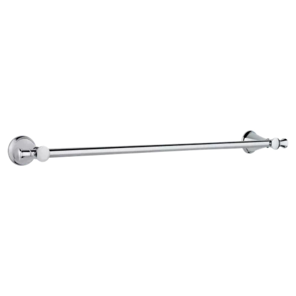 Pasadena 24 in. Wall Mounted Towel Bar in Polished Chrome