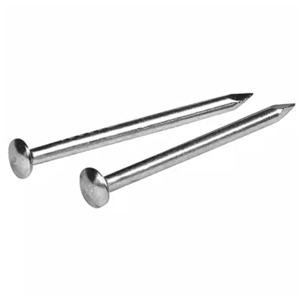 Hillman 18 Ga. X 1 in. L Brass-Plated Steel Escutcheon Pins 1 Pack 1.5 Oz.
