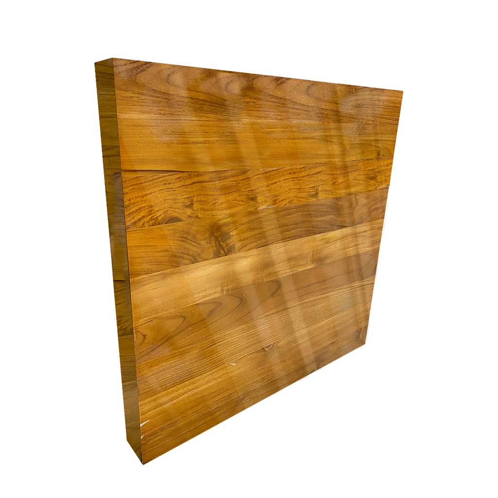 TOPE MESA TECA NEGRA 24x24BRILLO