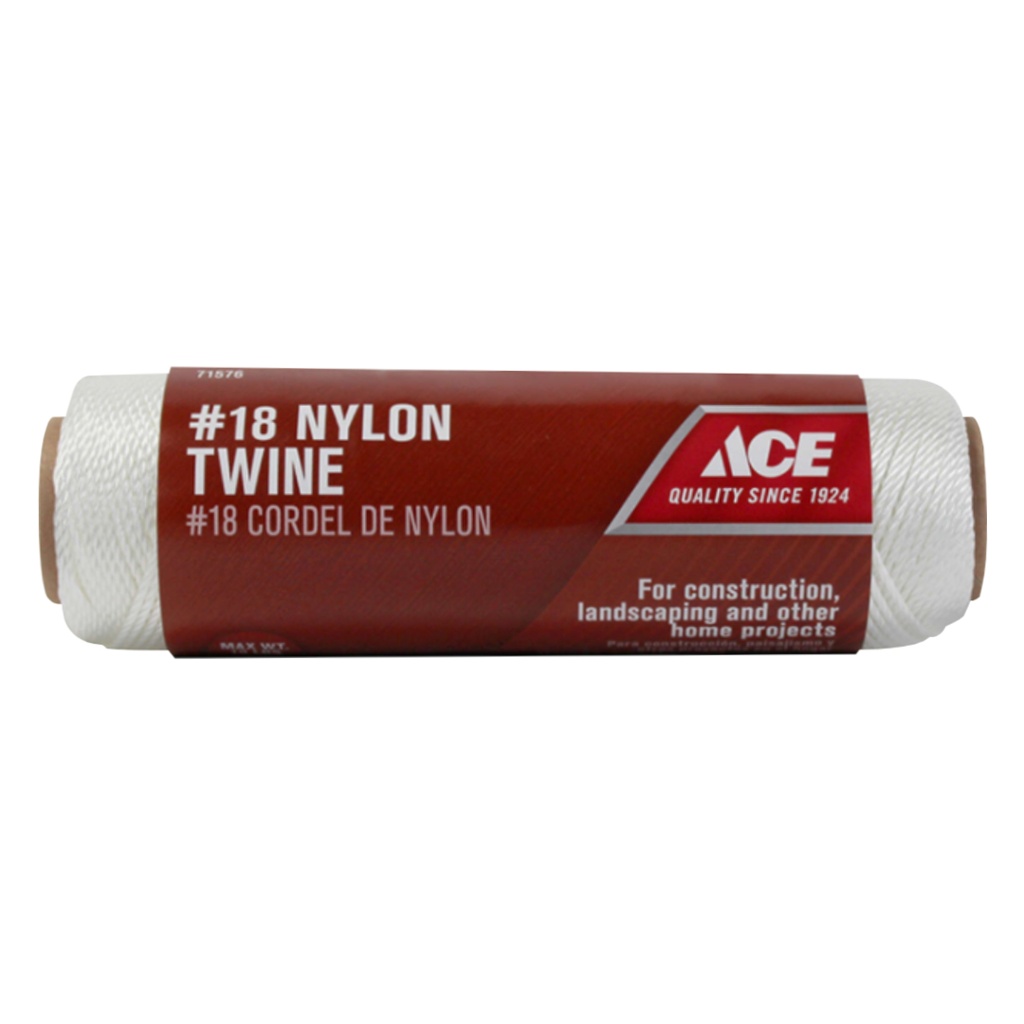 #18 X 260' Twisted Nylon Seine Twine Ace Twine 71576 082901715764