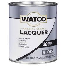 1 Gal. Clear Gloss Lacquer Wood Finish