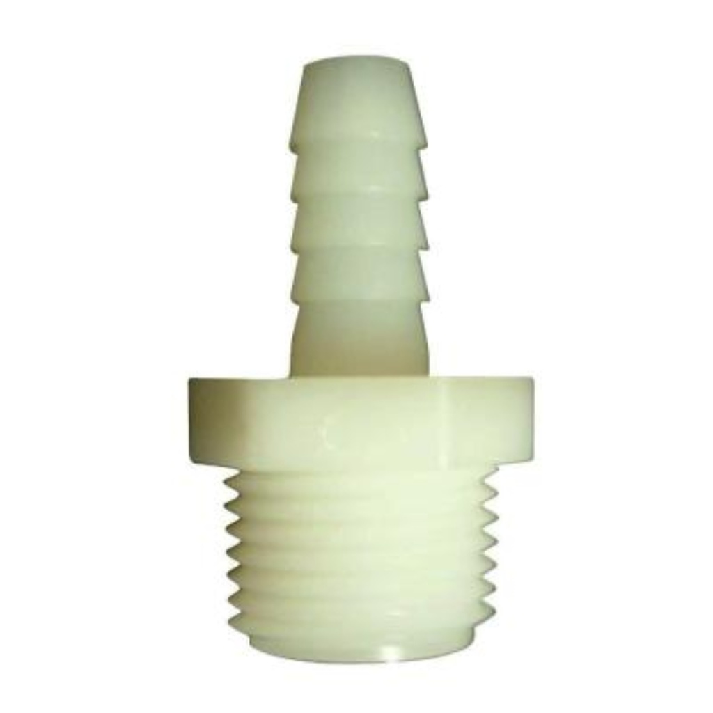 HOSE BARB NYLON 1/4X1/4