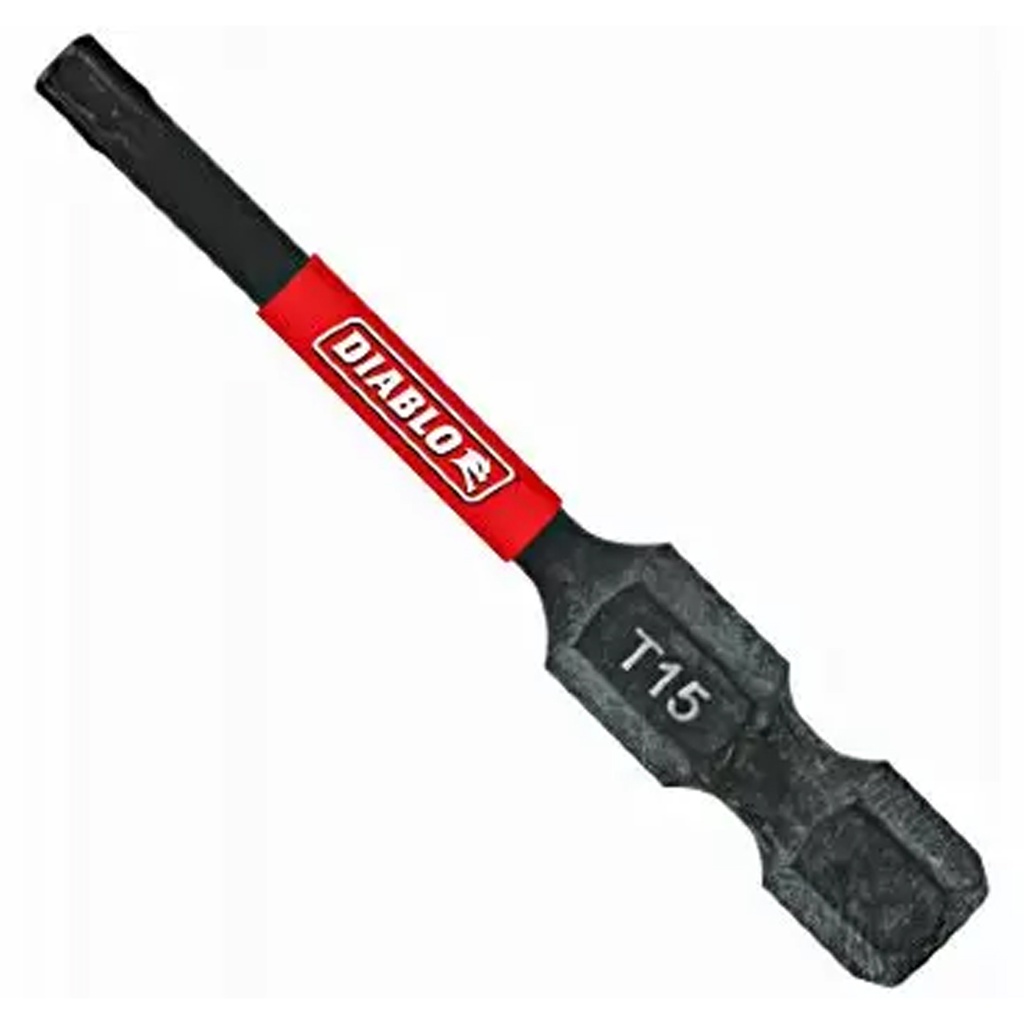 Diablo Torx #15 X 2 in. L Driver Bit Black Oxide 1 Pc