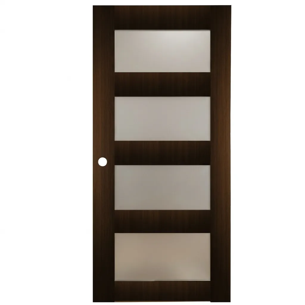 [265628036] PT. ALUM. WOOD ELEGAN-4 36X80 I