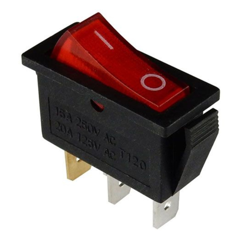 ROCKR SWITCH LITED SPST