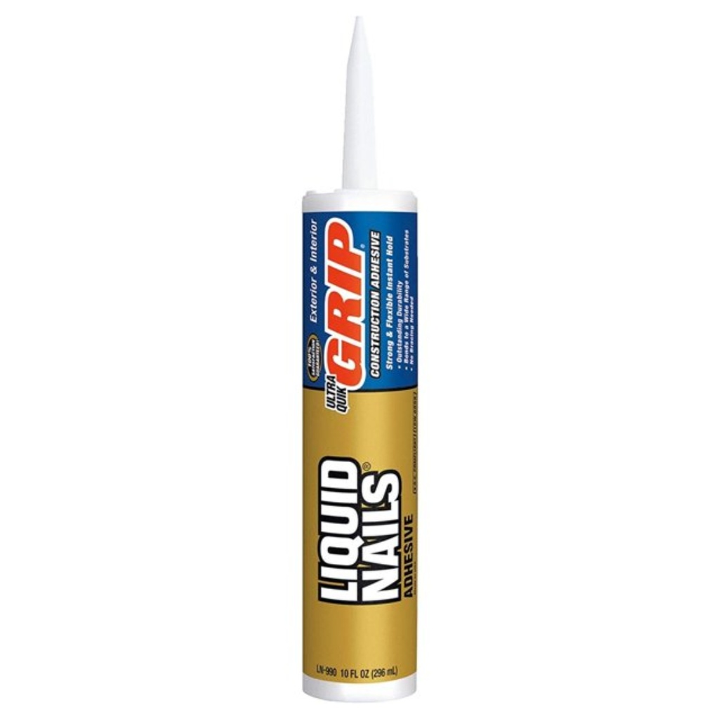 Liquid Nails Ultra Quick Grip Synthetic Elastomeric Polymer Construction Adhesive 10 Oz.