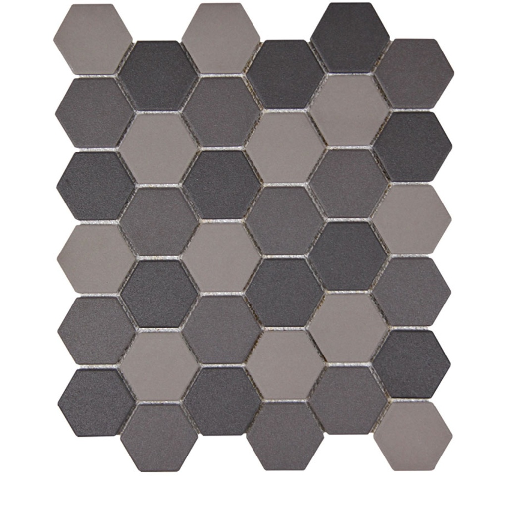 [371000649] AKUA HEXAGONE BLACK & GREY