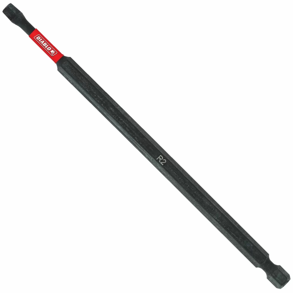 Diablo Square #2 X 6 in. L SQ2 Driver Bit Black Oxide 1 Pc