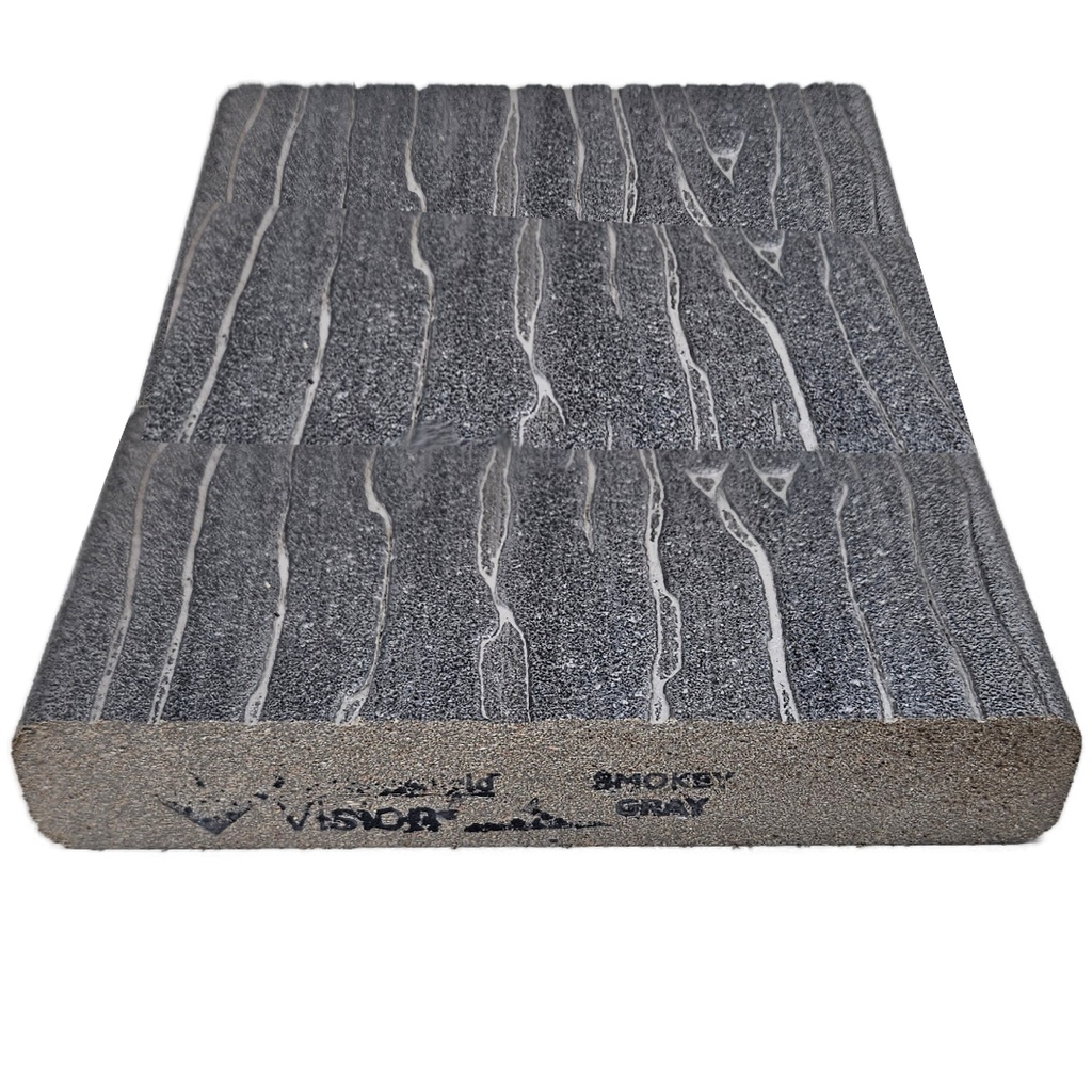 DECK VISION SMOKE GRAY  1X6X16