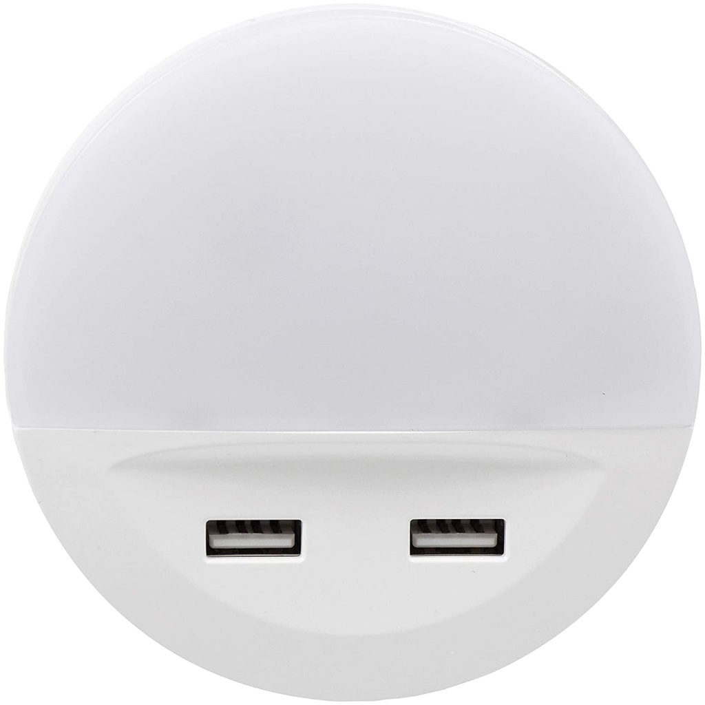 AUTOMATIC N/LIGHT W/2 USB 3000K