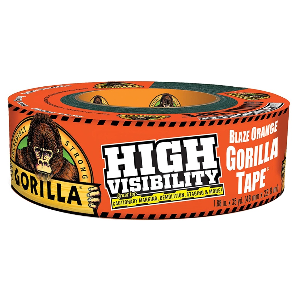 [4739983] Gorilla Tape Ruban Haute Visibilité Gorilla 35 Verges 6004002 - Rona