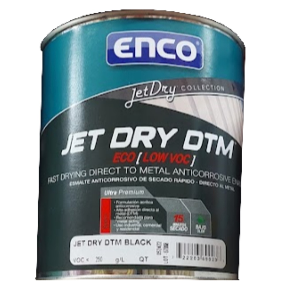ENCO RUST FREE W/B BLK. QT