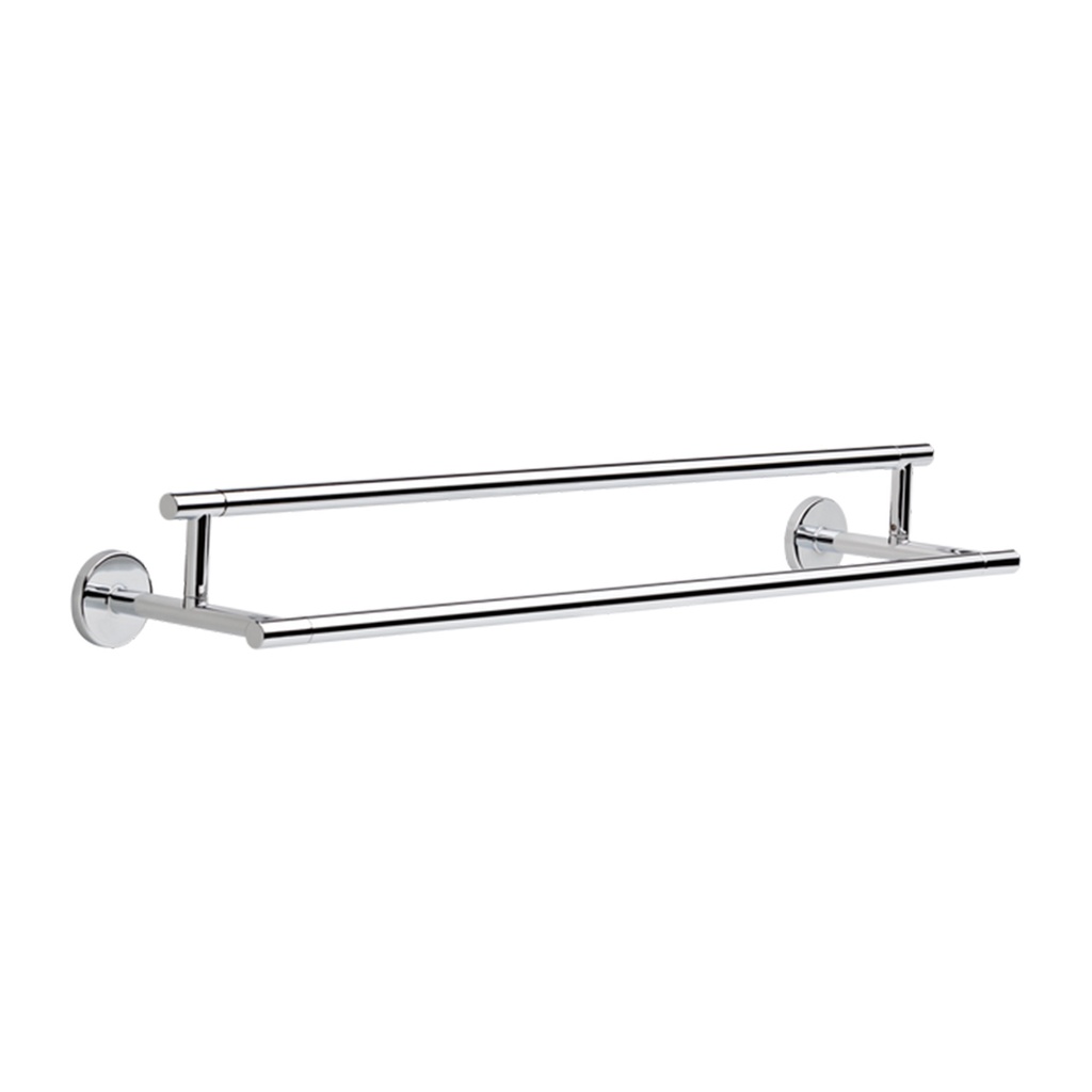 Delta 75925 Trinsic 24" Wall Mounted Double Towel Bar Chrome Bathroom Hardware and Accessories Bathroom Hardware Towel Bars