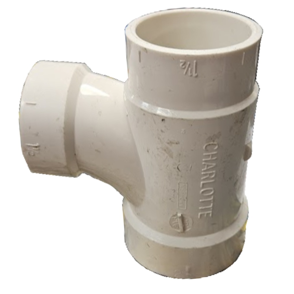 TEE PVC 2X1 1/2X1 1/2 SANITARIO