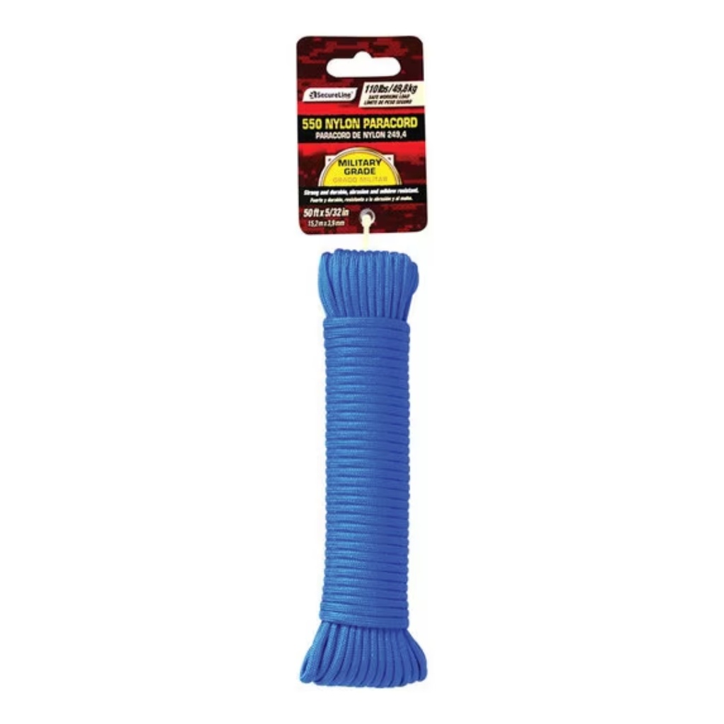 PARACORD 550 BLU 5/32X50