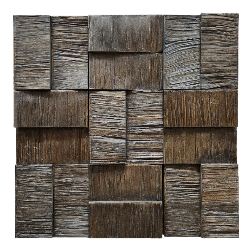 WALLPANEL LASCADO CASTANHO 10X10