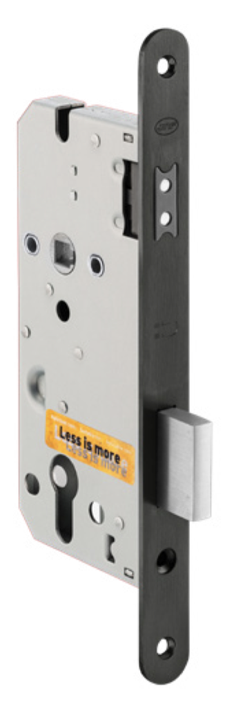 JNF MAGN MORTISE D/LOCK BLACK