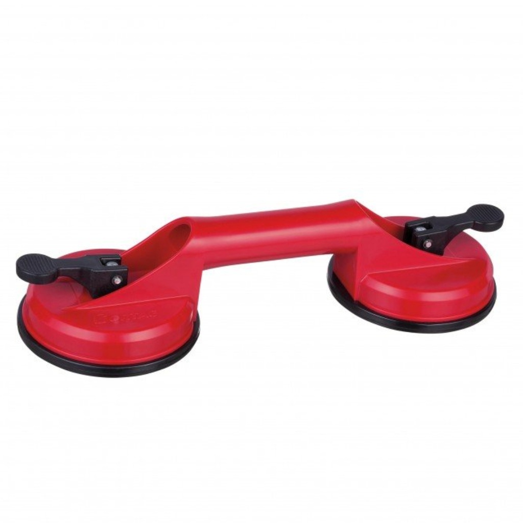 Ventosa Dupla Premium Vermelha