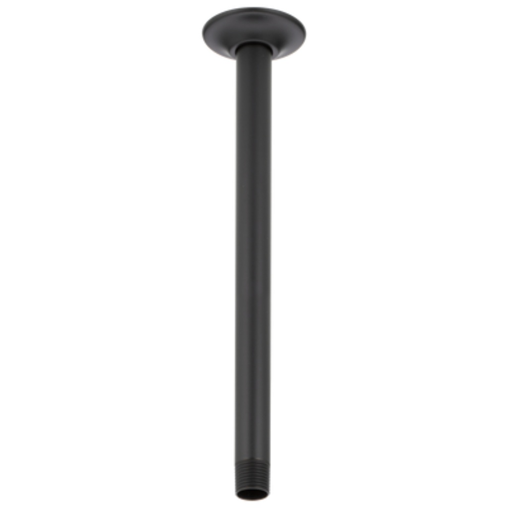 [U4999BL] Delta Universal Showering Components: Ceiling Mount Shower Arm & Flange