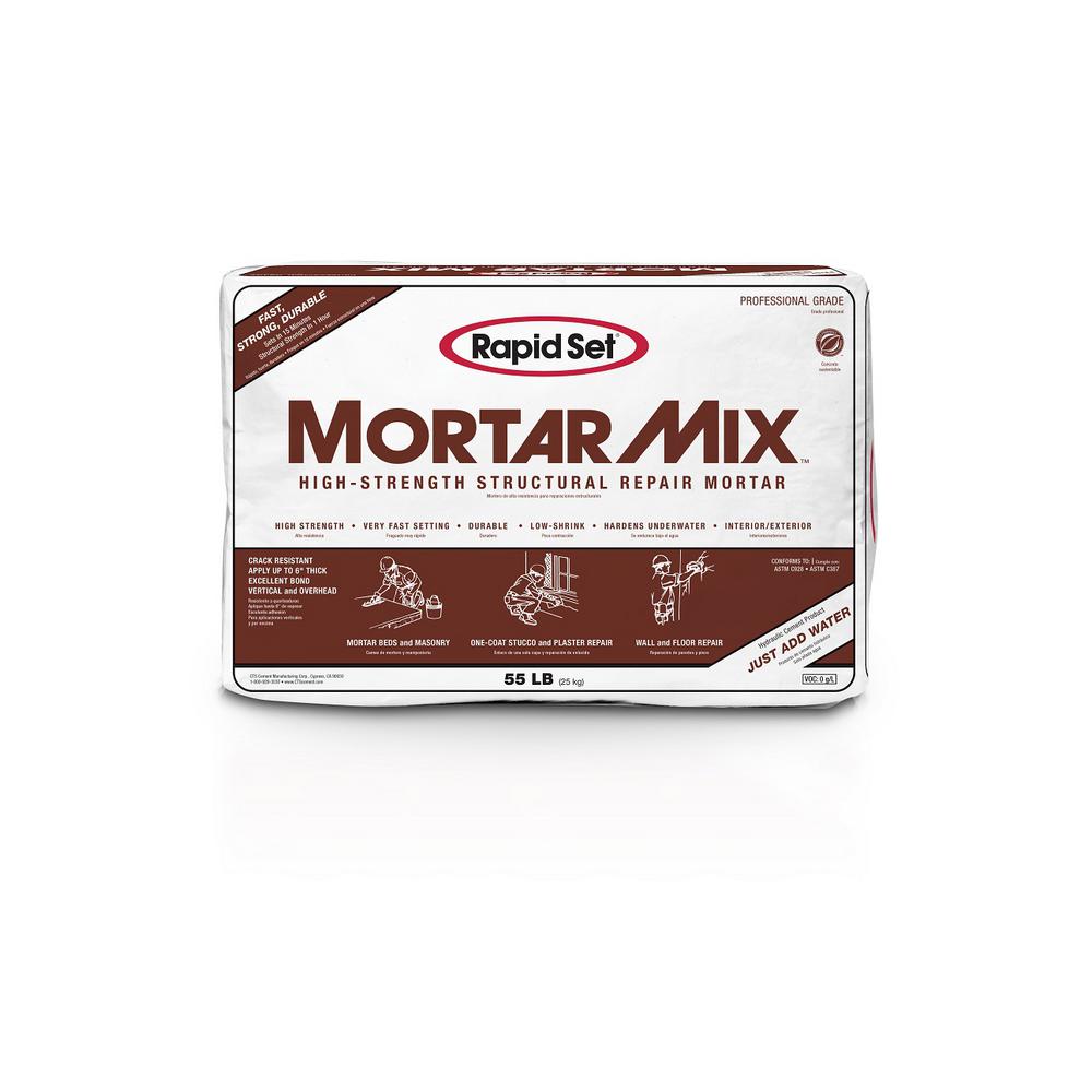 [500004822] RAPID SET MORTAR MIX 3000PSI 55#