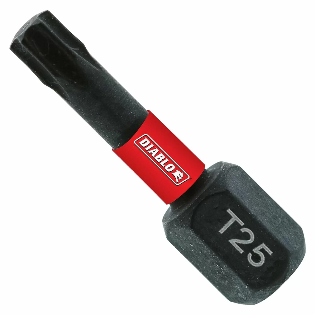 DIABLO DRIVER BIT TORX T25 X 1"