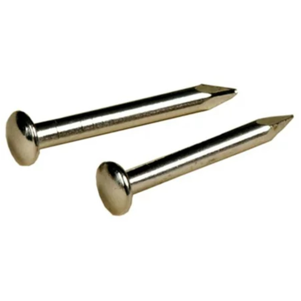 [122539] Hillman 5/8 in. L Binding Nickel Steel Nail Smooth Shank Flat