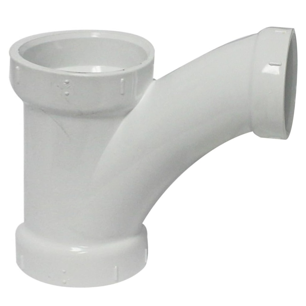 TEE PVC BOSTON RED. 3X3X1-1/2