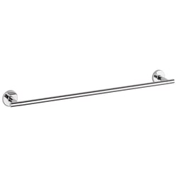 Delta 759240 Trinsic 24" Wall Mounted Towel Bar Chrome Bathroom Hardware and Accessories Bathroom Hardware Towel Bars
