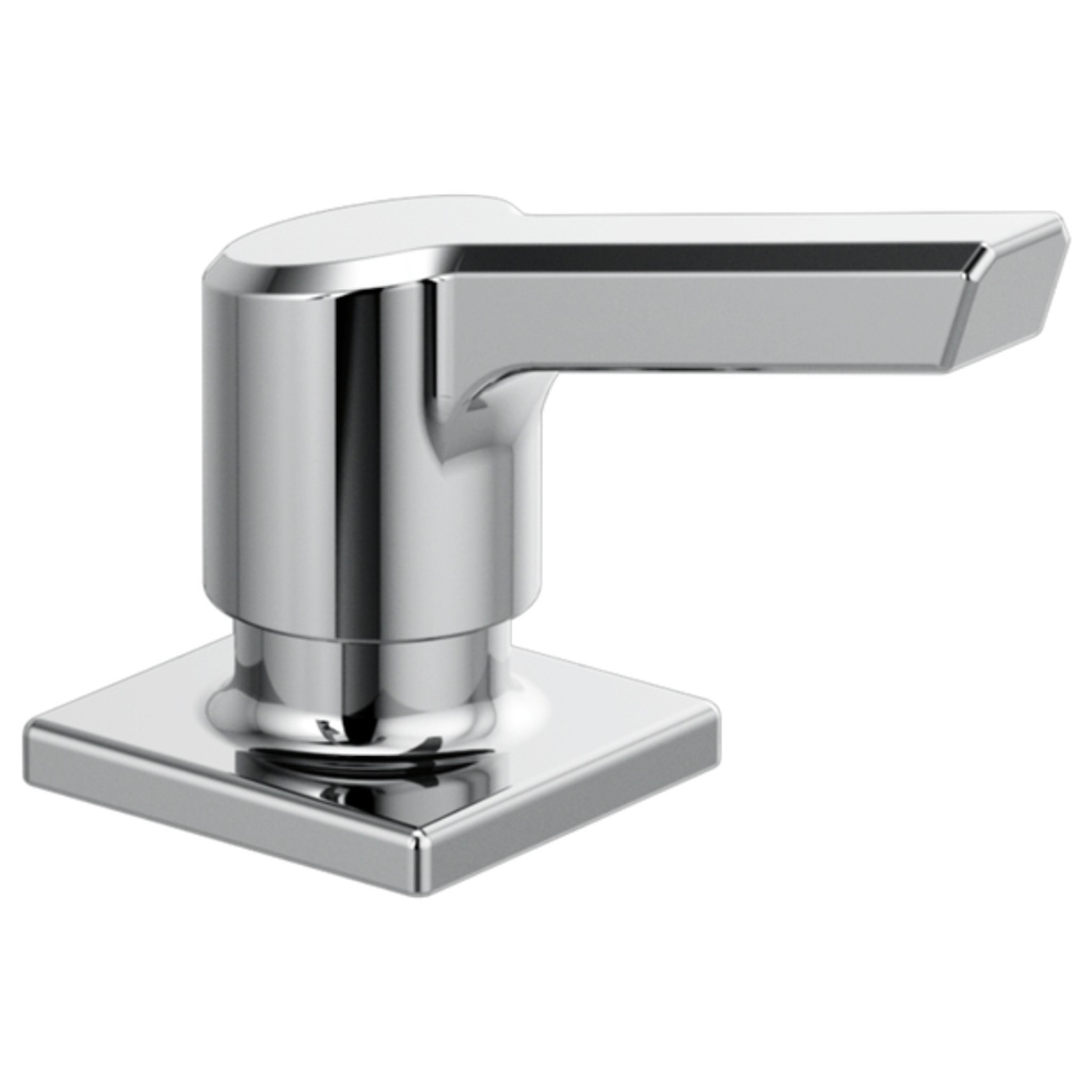 Delta RP91950 Pivotal Soap / Lotion Dispenser with Top Fill 13-ounce Bottle - Limited Lifetime Warranty Chrome Faucet Accessories and Parts Kitchen