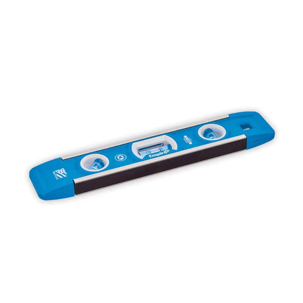 Empire True Blue 9 in. Aluminum Magnetic Torpedo Level 3 Vial