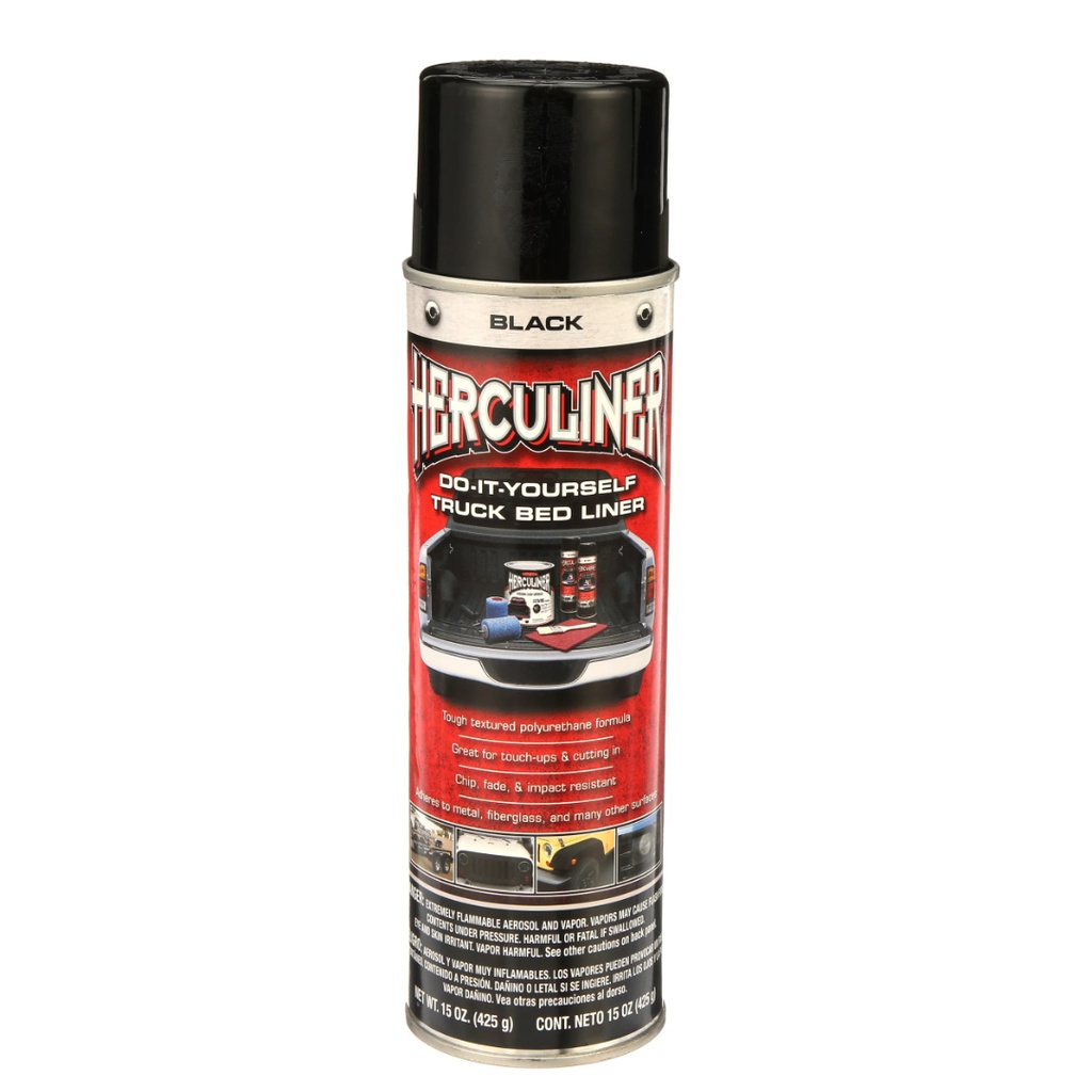 Herculiner Black Truck Bed Liner 15 Oz