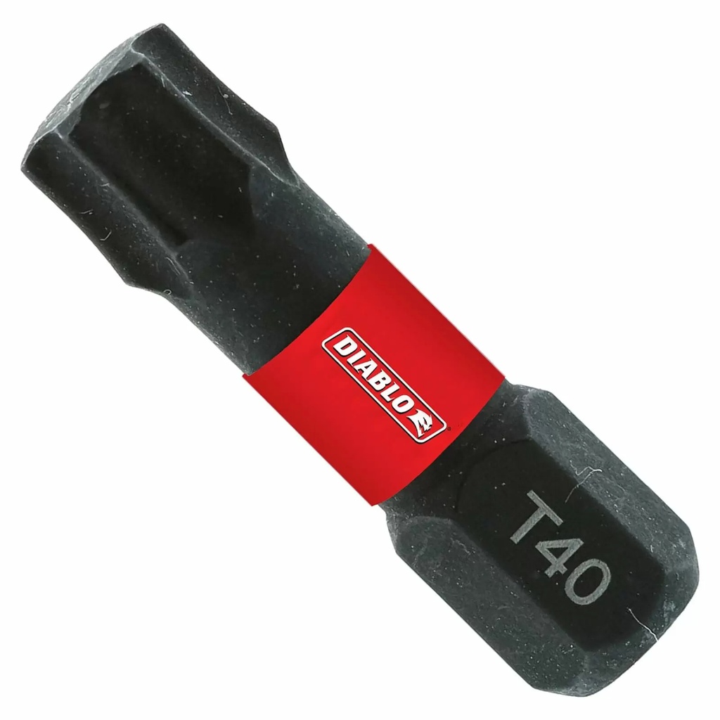 Diablo Tools 1 Inch #40 Torx Drive Bits 25 Pack - DT401P25