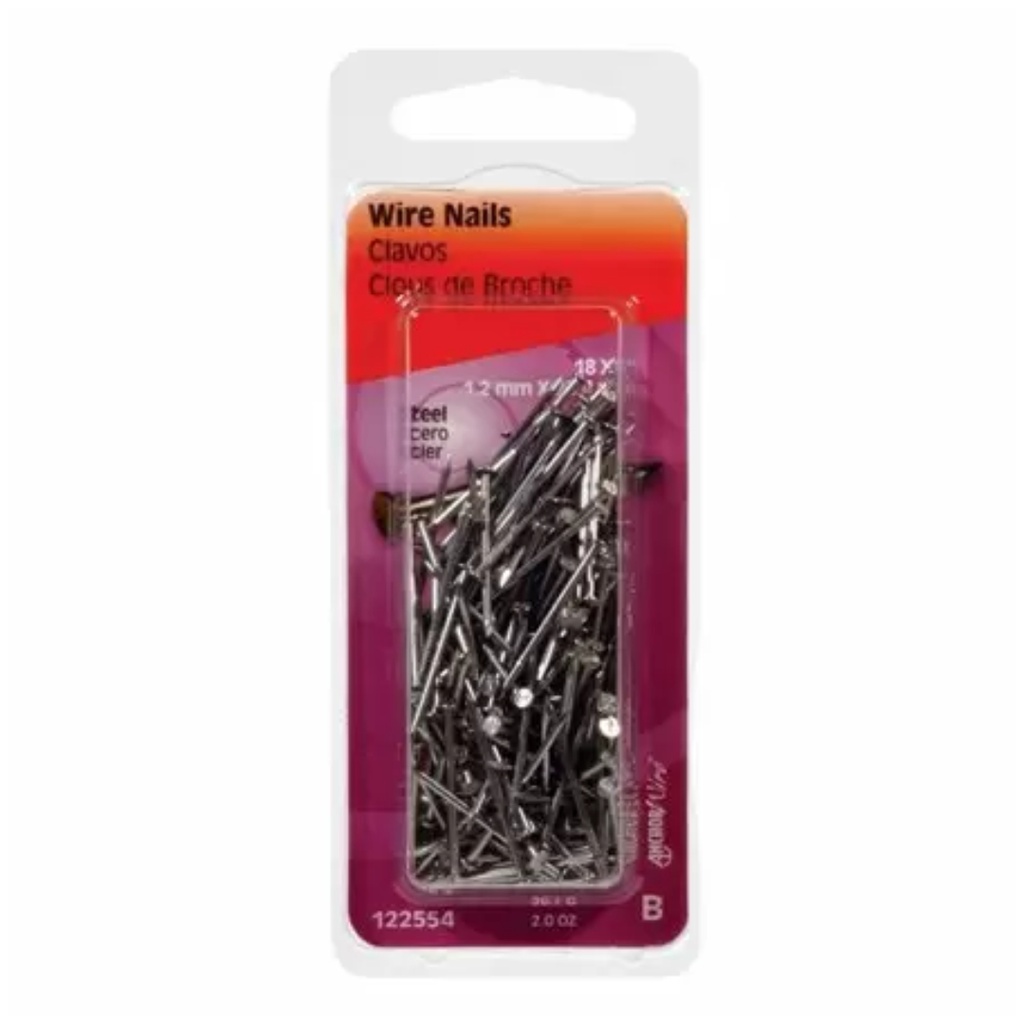 WIRE NAILS 1"   PK2OZ
