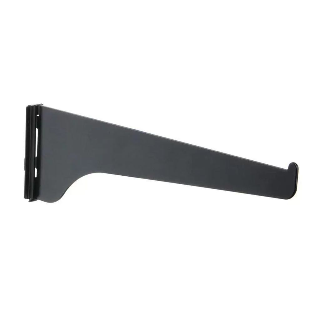 BRACKET SHELF 6" BLACK