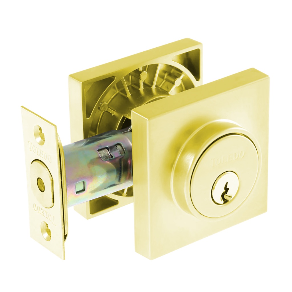 DOBLE CYLINDER SUARE DEADBOLT