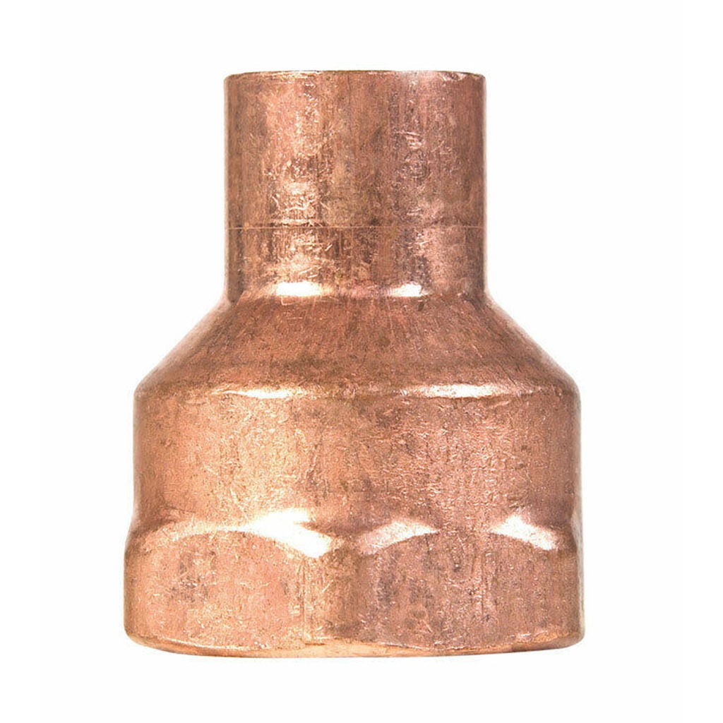 NIBCO 3/8 in. Copper X 1/2 in. D FIP Copper Pipe Adapter 1 Pk