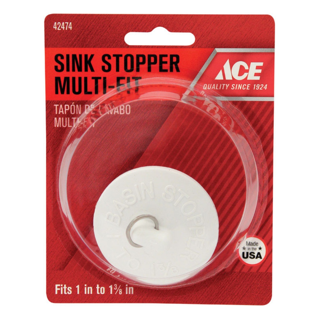 Ace 1 in. Dia. Sink Stopper Rubber